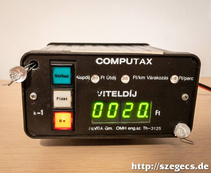 Fevita - Computax taxióra