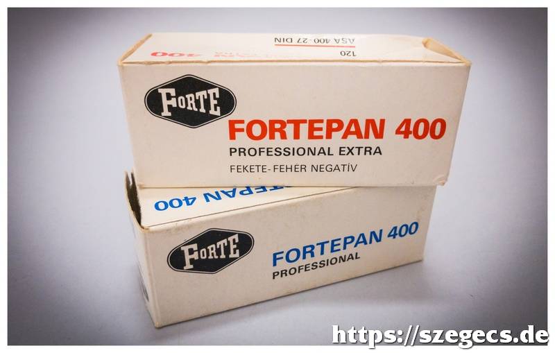 Fortepan 400 Professional és Professional extra