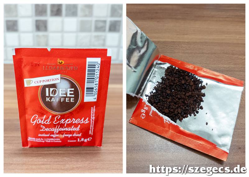 Idee Kaffee Gold Decaf